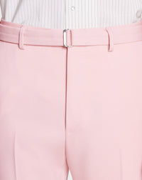 Slim-fit wool trousers - Rosé