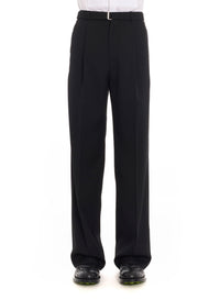ZZNO STOCK NOIR WIDE LEG TROUSERS
