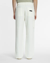 Pantalon décontracté - Blanc casse