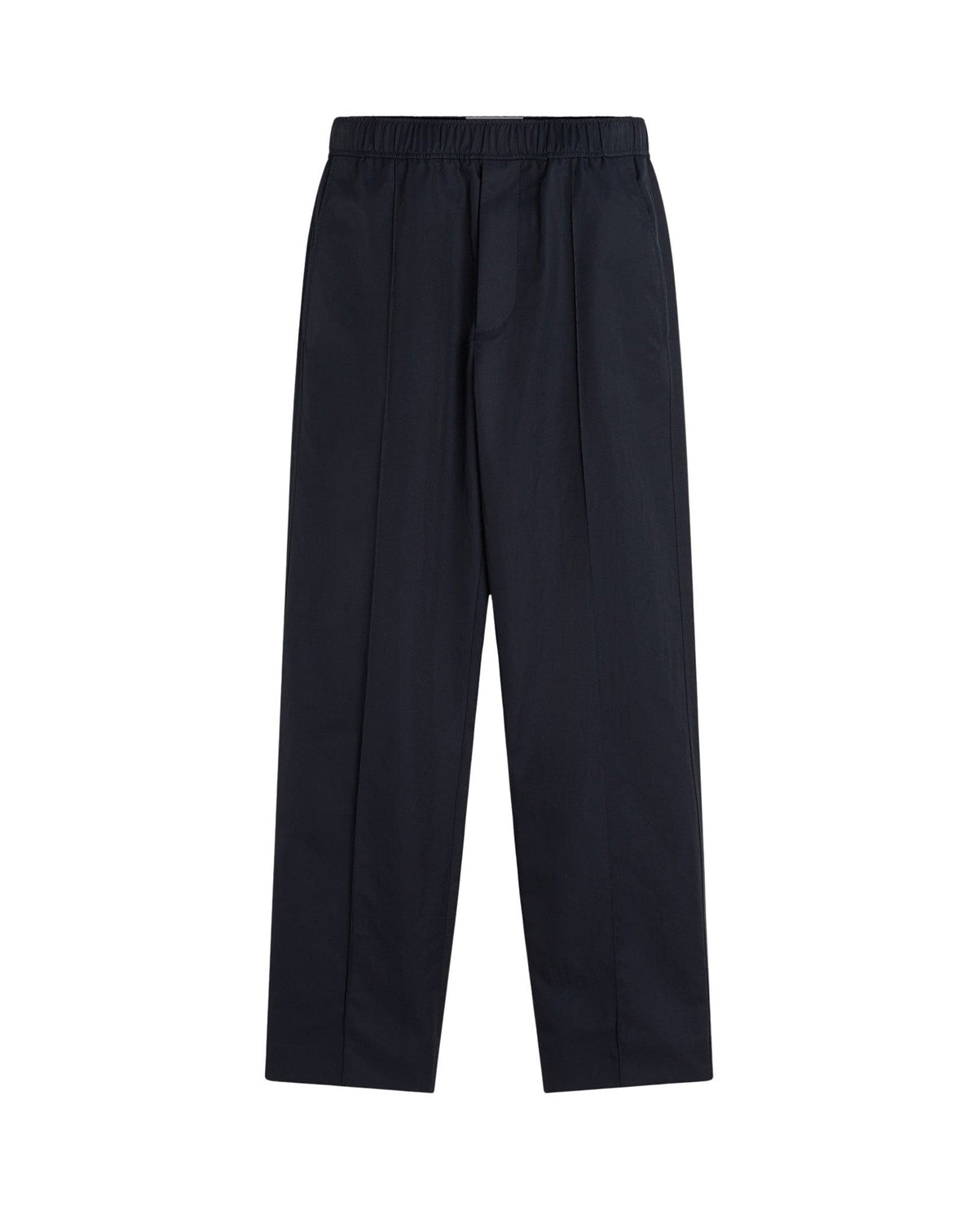 Pantalon taille élastiquée - Bleu marine