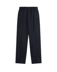 Pantalon taille élastiquée - Bleu Marine