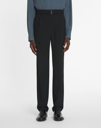 Pantalon tailleur droit - Noir