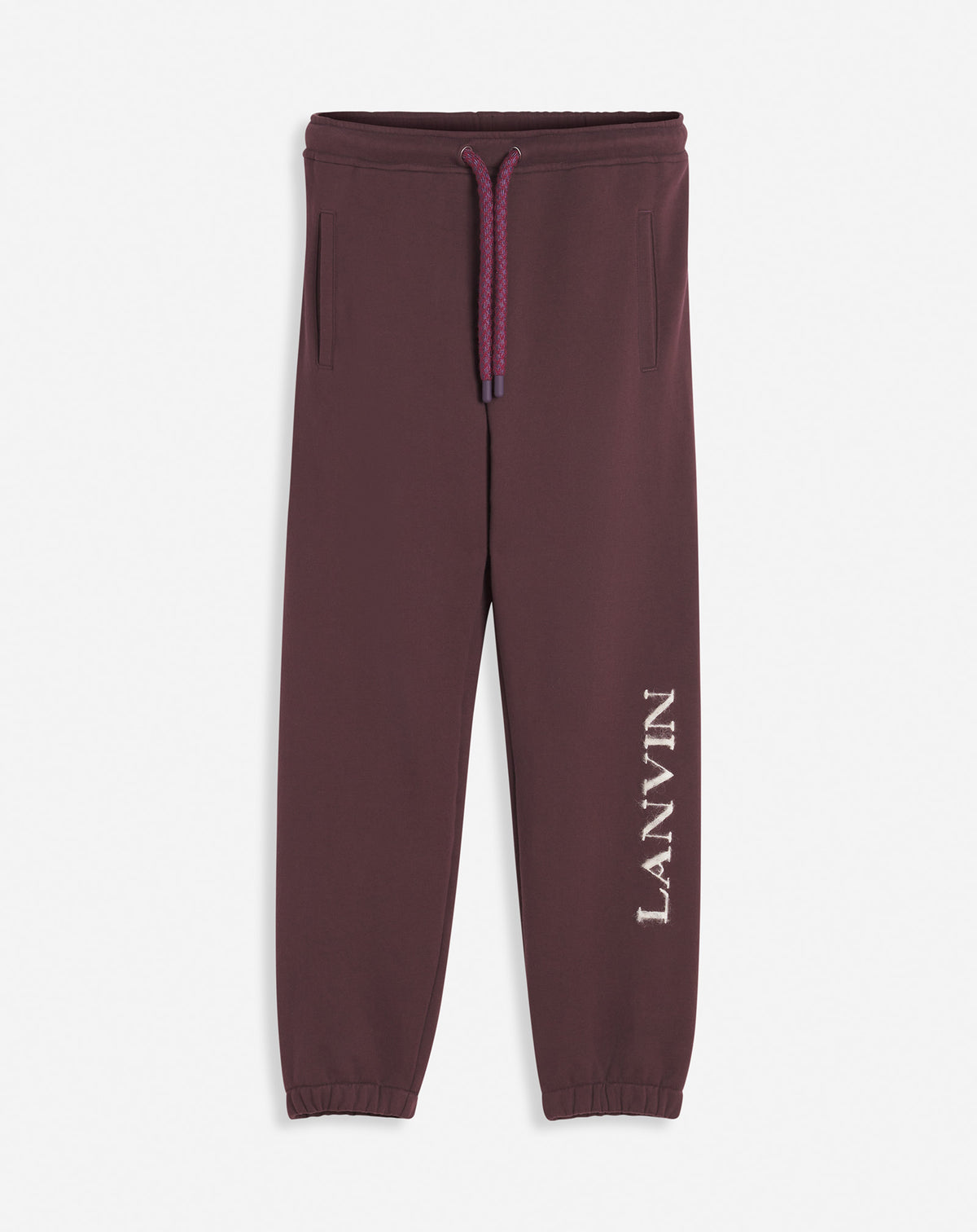 Pantalon de jogging Curb logo mohair - Bordeaux
