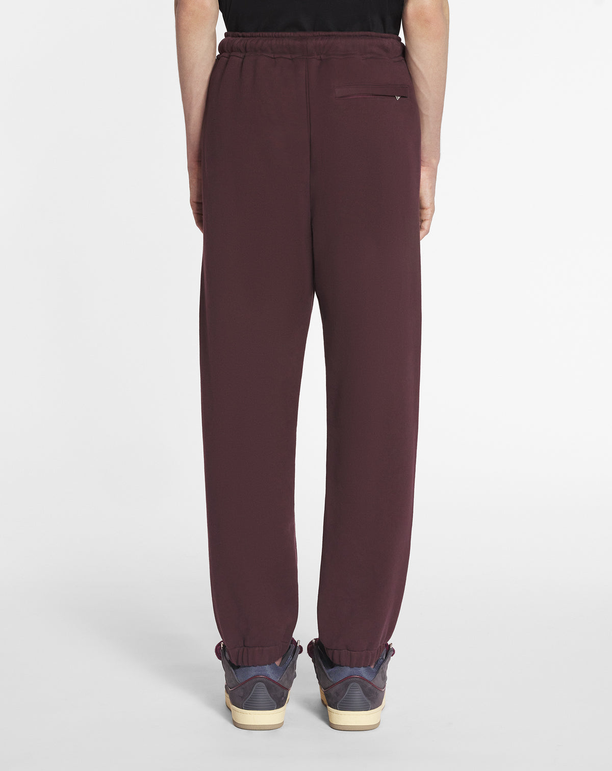 Pantalon de jogging Curb logo mohair - Bordeaux