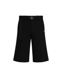 Short avec ceinture - Noir