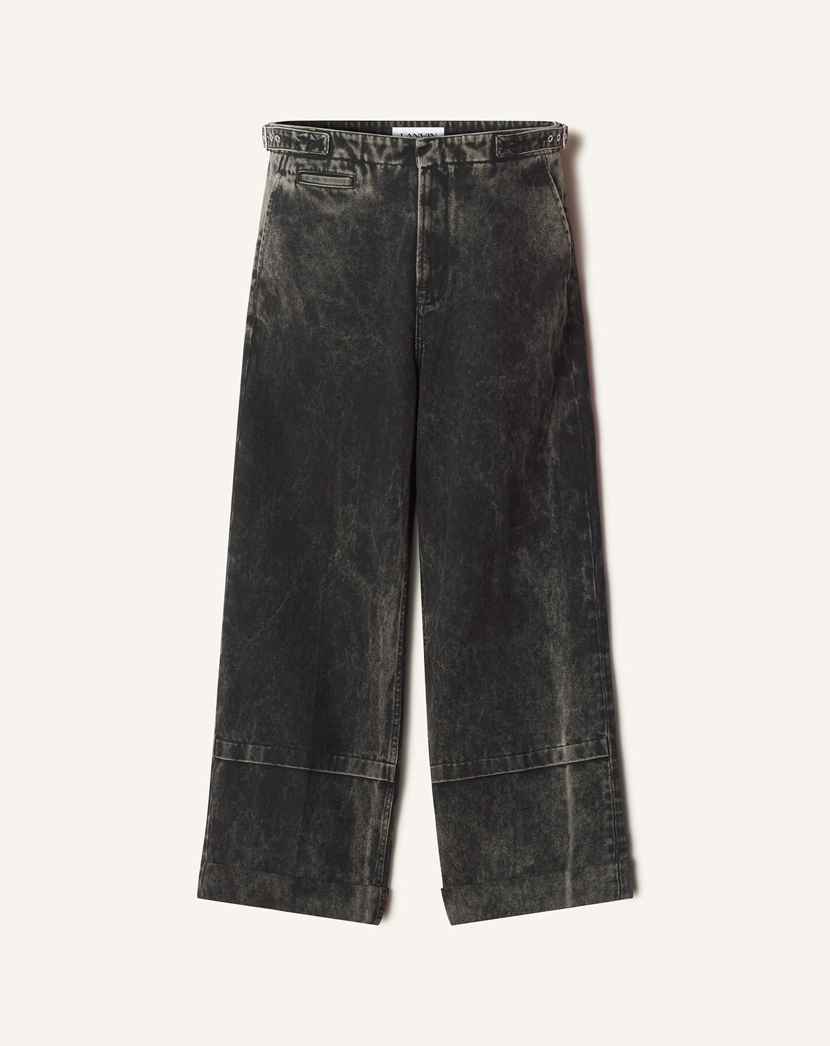 Pantalon chino en denim - Noir