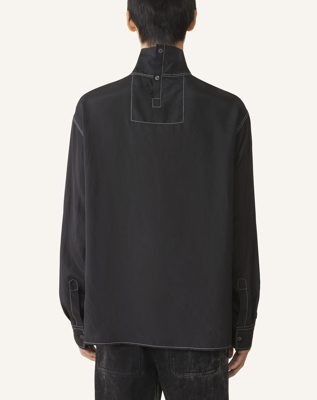 Haut col montant - Noir