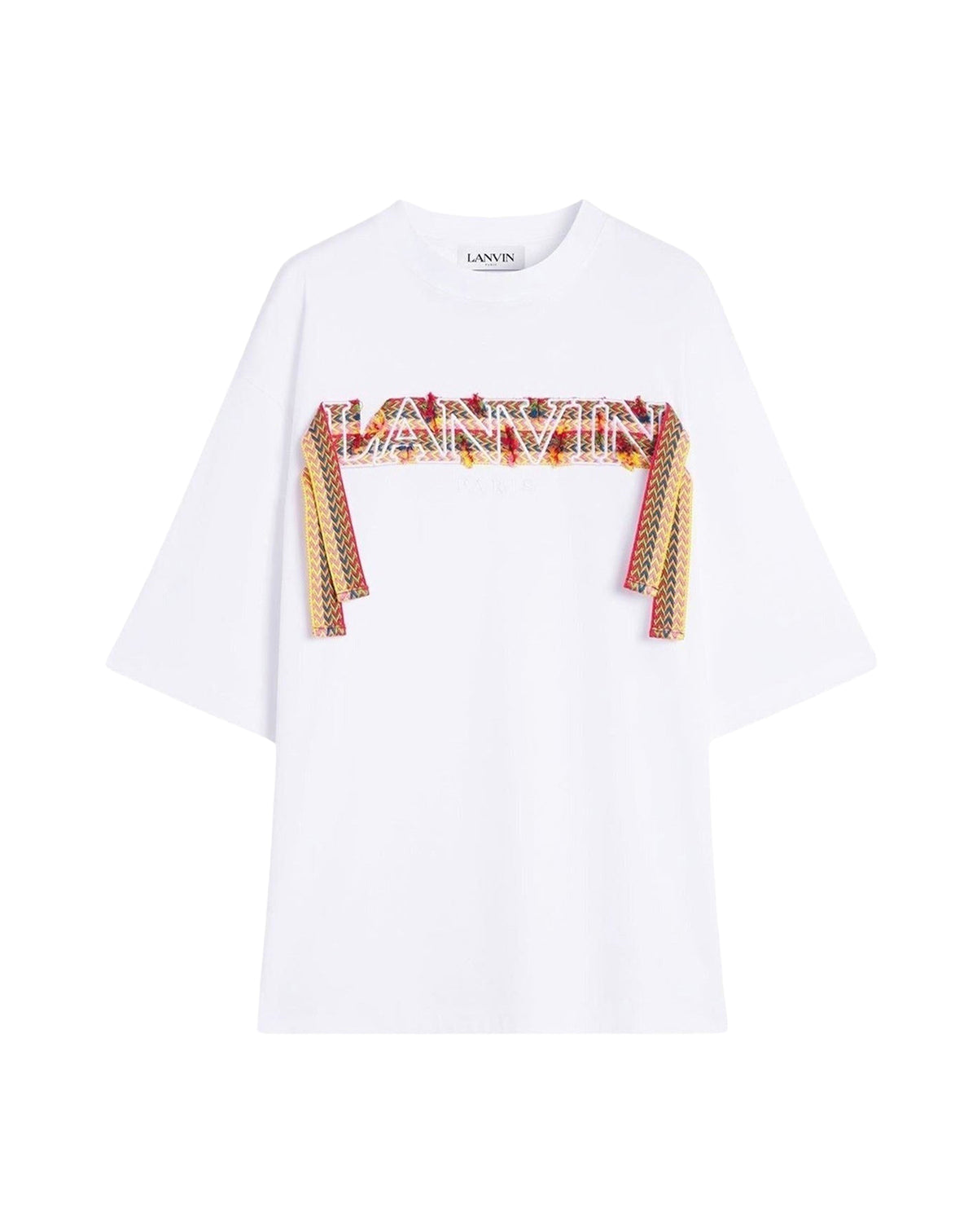 T-shirt à col rond - Blanc Optique