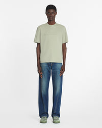 ZZNO STOCK LIN T-SHIRT LOGO MANUSCRIT DÉBOSSÉ