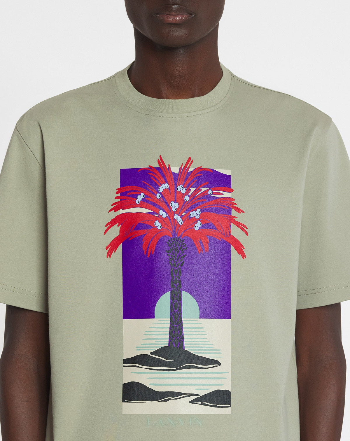 T-shirt imprimé - Lin