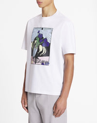 T-shirt imprimé vase - Blanc optique