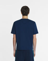 T-shirt Lanvin lacet Curb - Bleu Pétrole