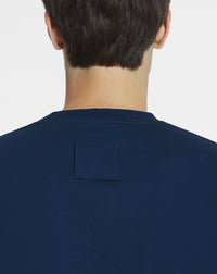 T-shirt Lanvin lacet Curb - Bleu Pétrole
