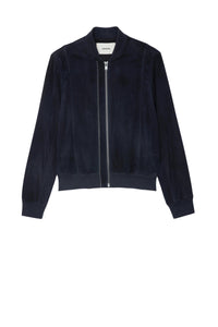 Blouson Larson en cuir - Encre
