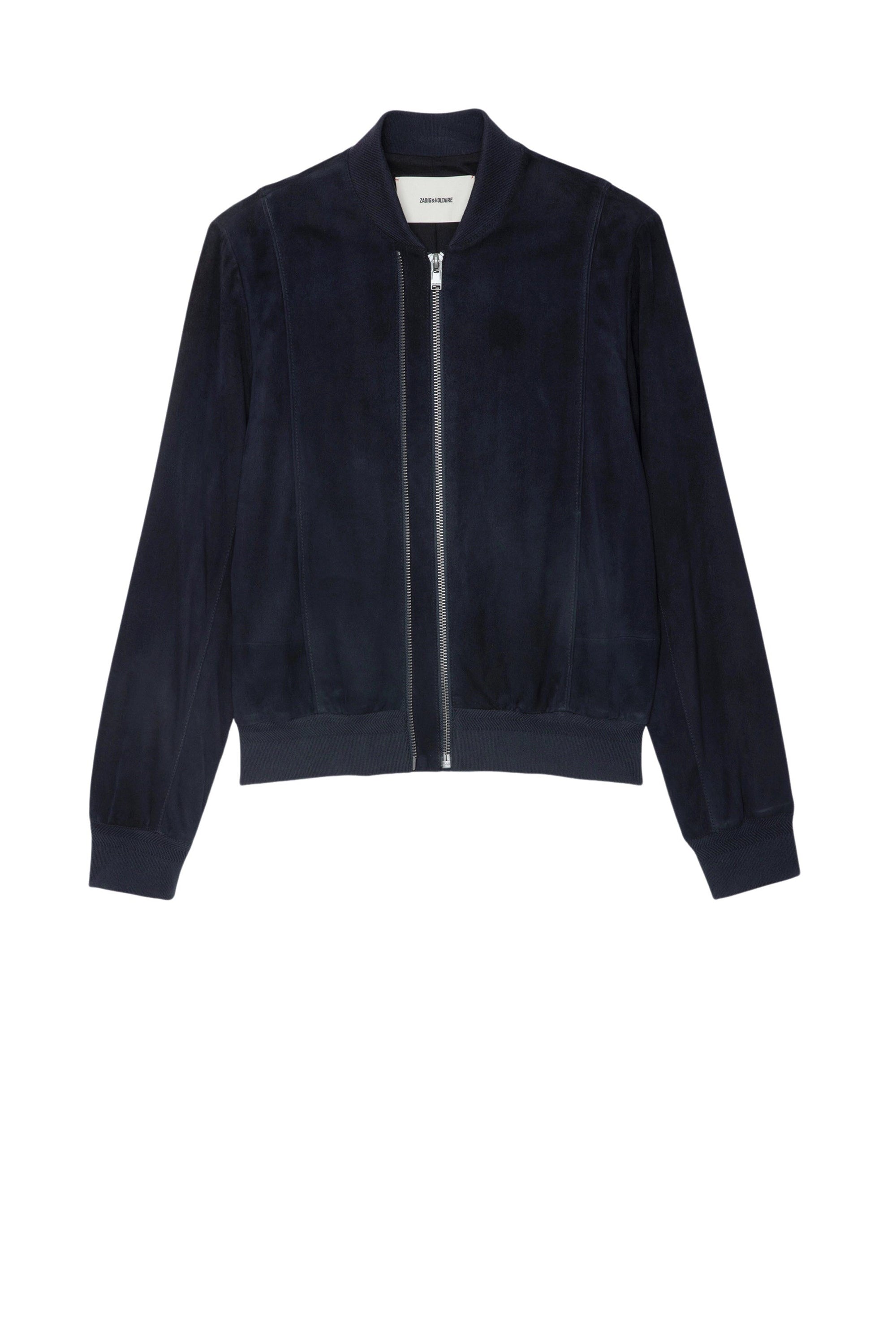 Blouson Larson en cuir - Encre