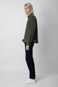 ZHORS LIGNE KAKI LEAN SUEDE