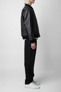 Blouson Birdeh en laine - Anthracite