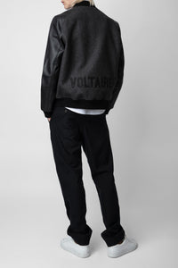 Blouson Birdeh en laine - Anthracite