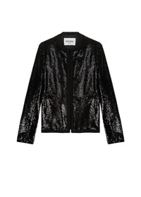 Sequin jacket - Black