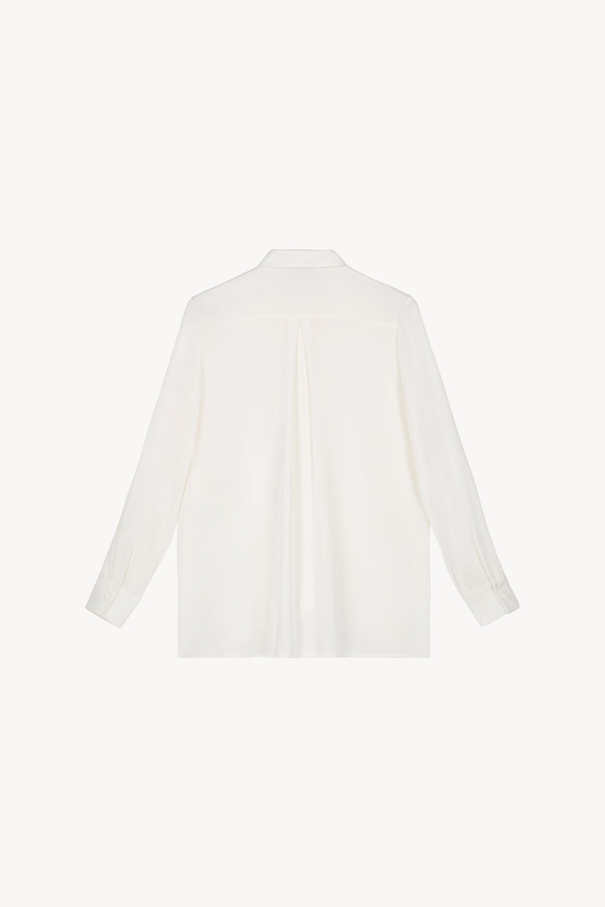 Chemise detail boutoniere - Blanc Cassé