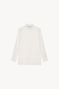 Chemise detail boutoniere - Blanc Cassé