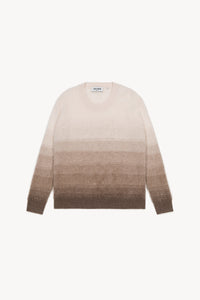 Pull col rond souffle - Taupe Moyen