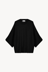 Pull grand volume lurex - Noir