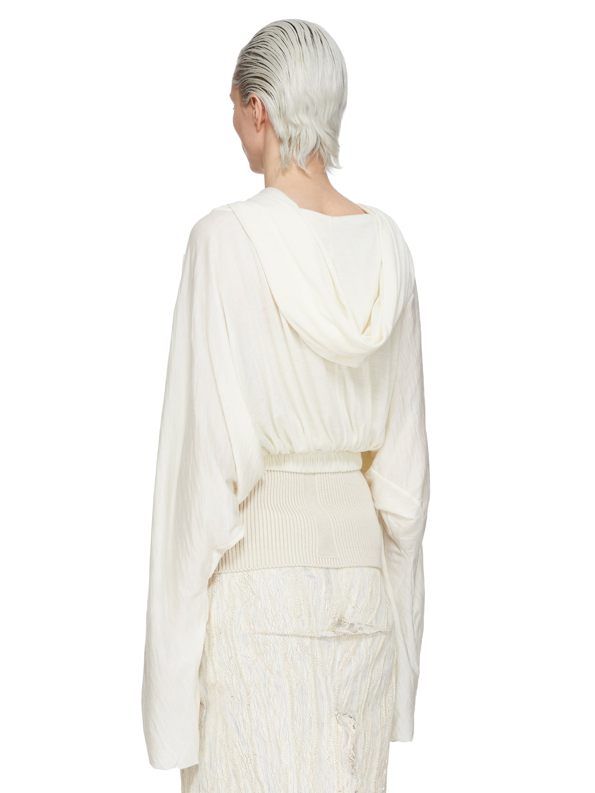 CROPPED HOODED TUNIC