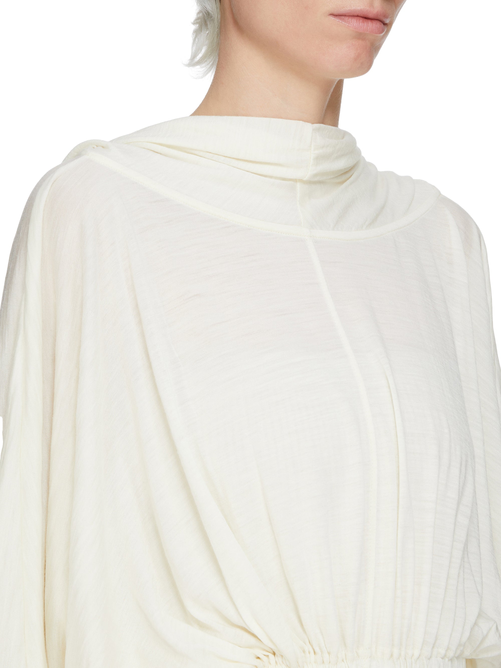 CROPPED HOODED TUNIC