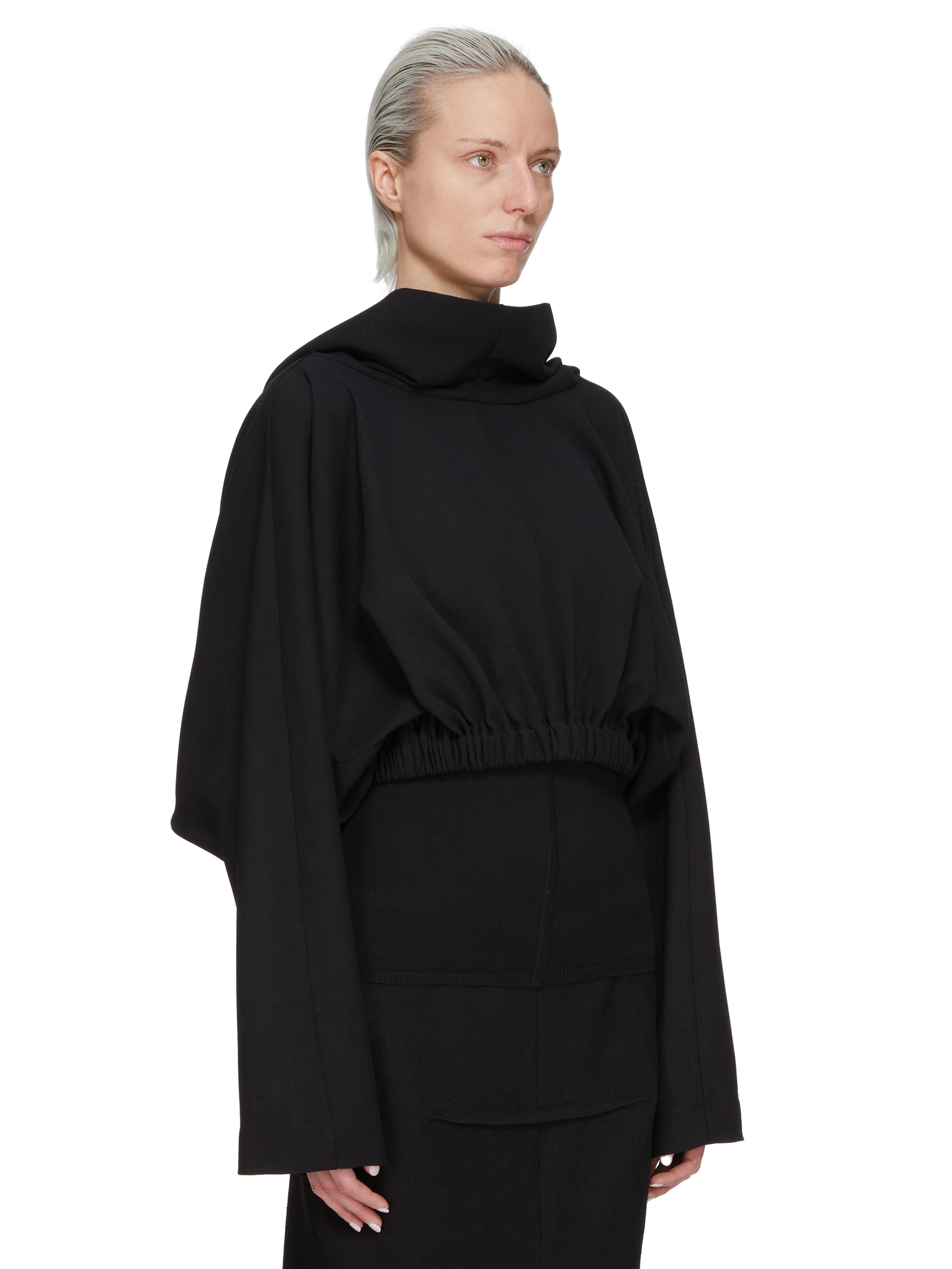 CROPPED HOODED TUNIC