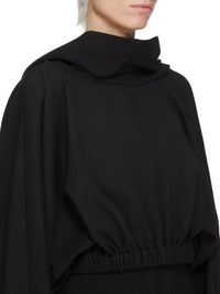 CROPPED HOODED TUNIC