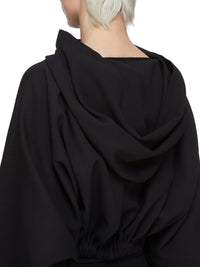 CROPPED HOODED TUNIC