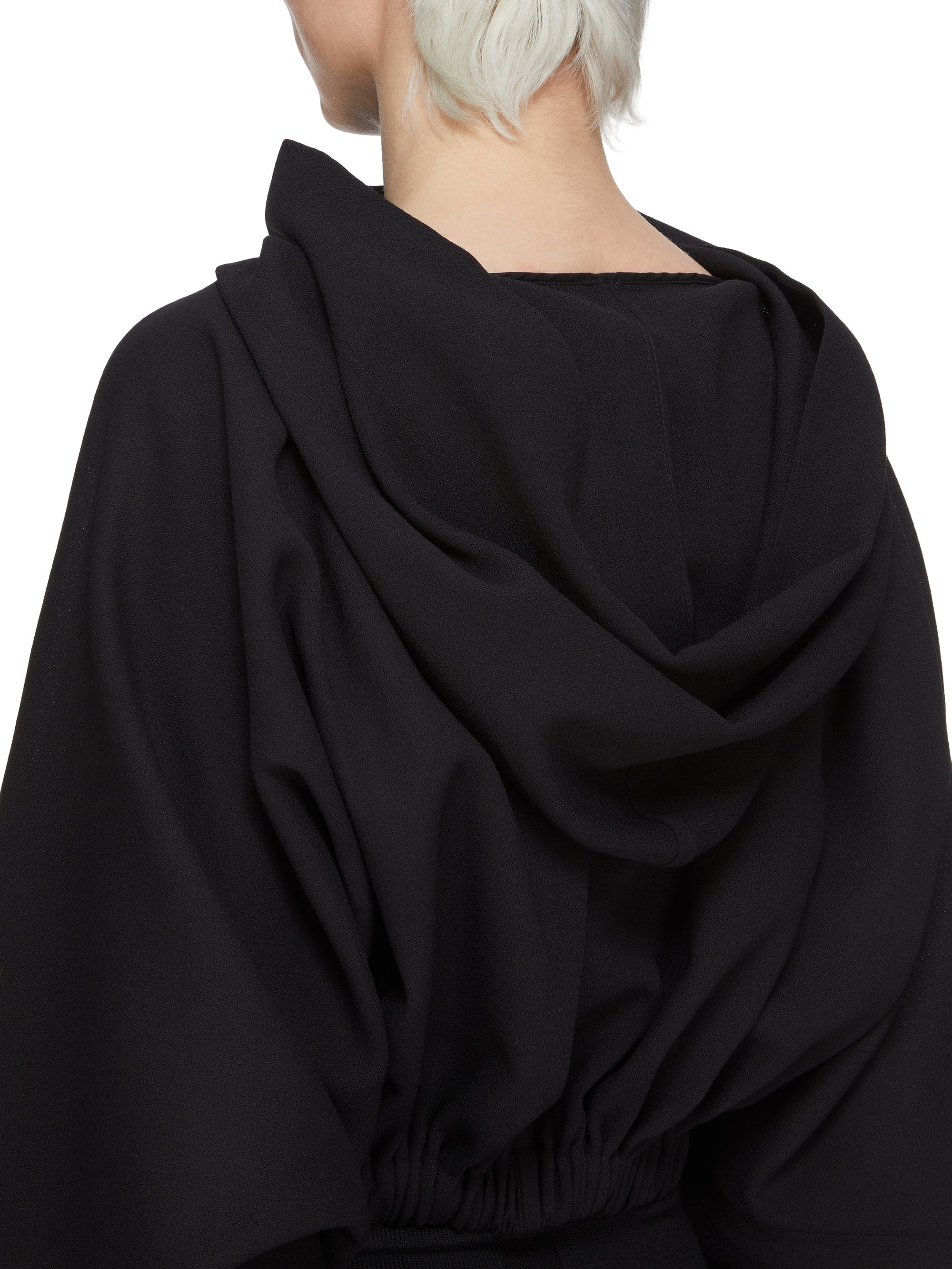 CROPPED HOODED TUNIC