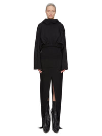 CROPPED HOODED TUNIC