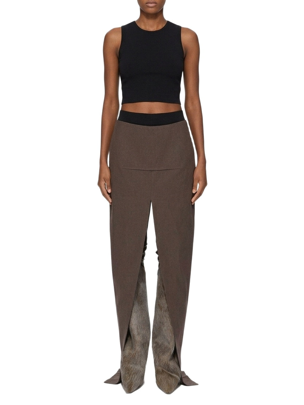 Split skirt - Ash