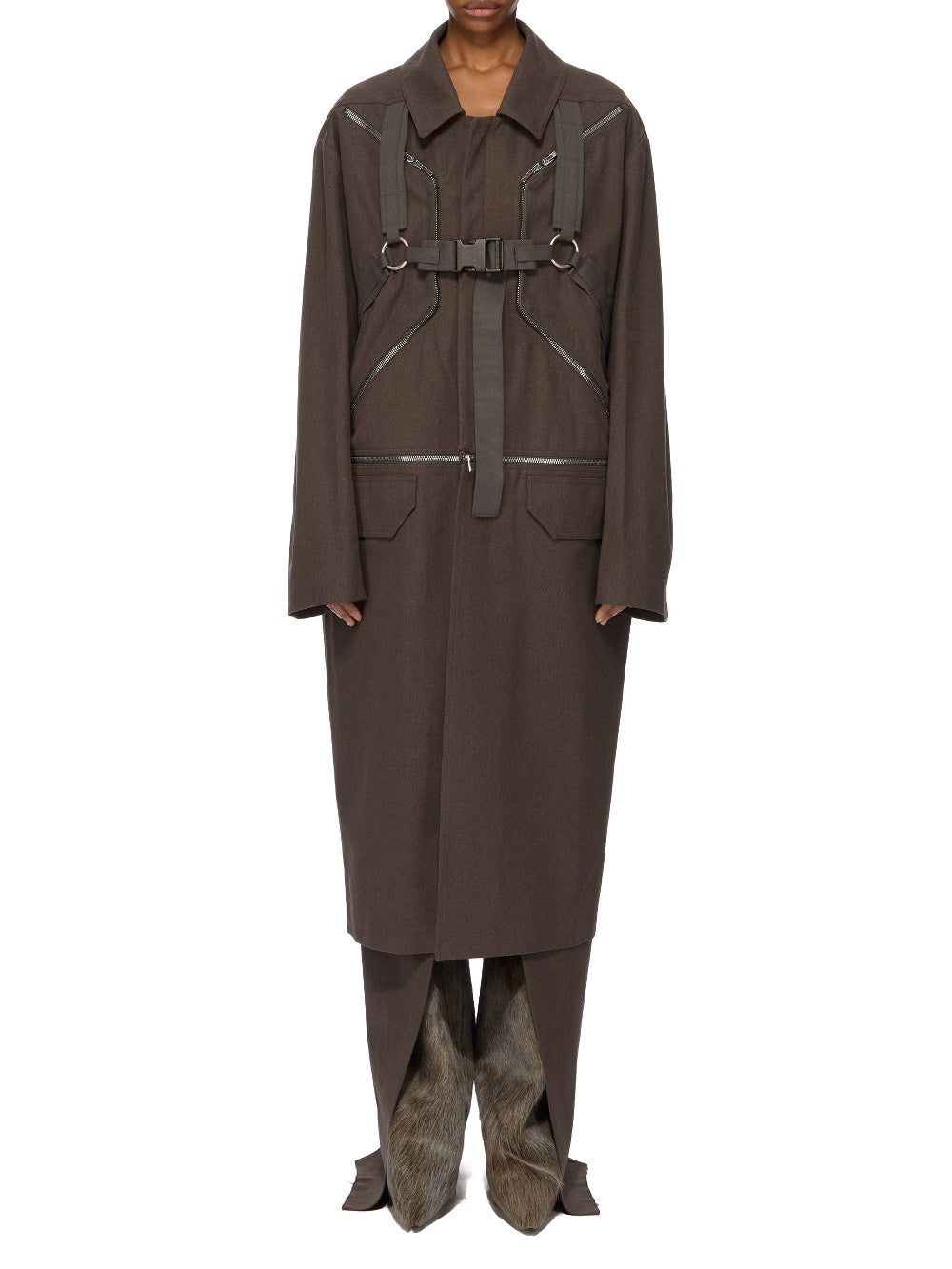 Split skirt - Ash