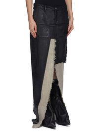 ZZNO PICS // DENIM SLICED SKIRT