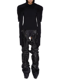 Leo P Chaps leather belt - Black