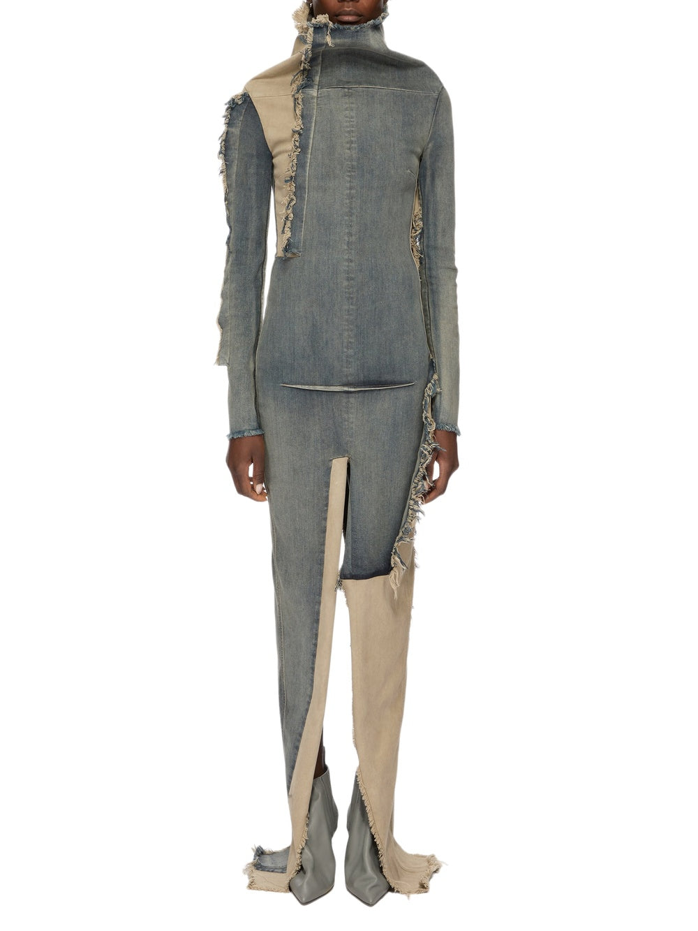 Robe Etna en denim - Dirty Hustler & Natural