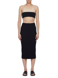 Bandeau ajusté en laine - Black