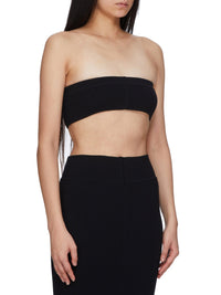 Bandeau ajusté en laine - Black