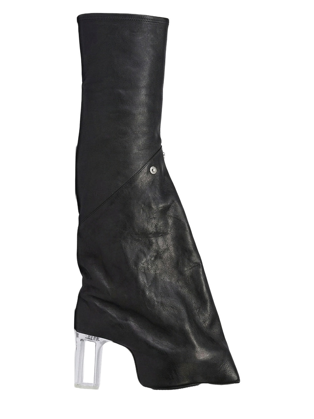 Taco Kiss leather boots - Black & Clear