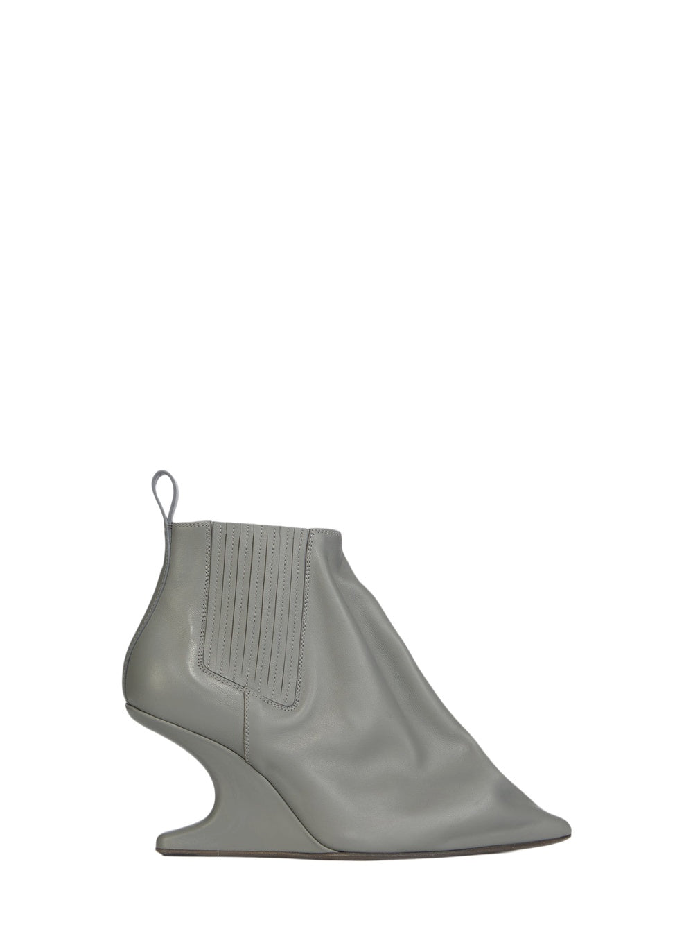 Taco leather ankle boots - Washed Indigo