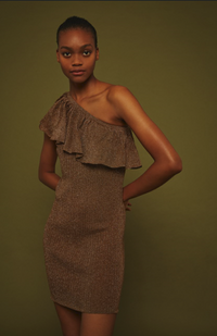 ROSE/GOLD ROBE TRICOT JAGGER