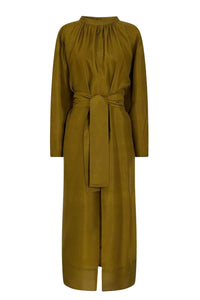 KAKI ROBE CHAINE & TRAME SASKIA