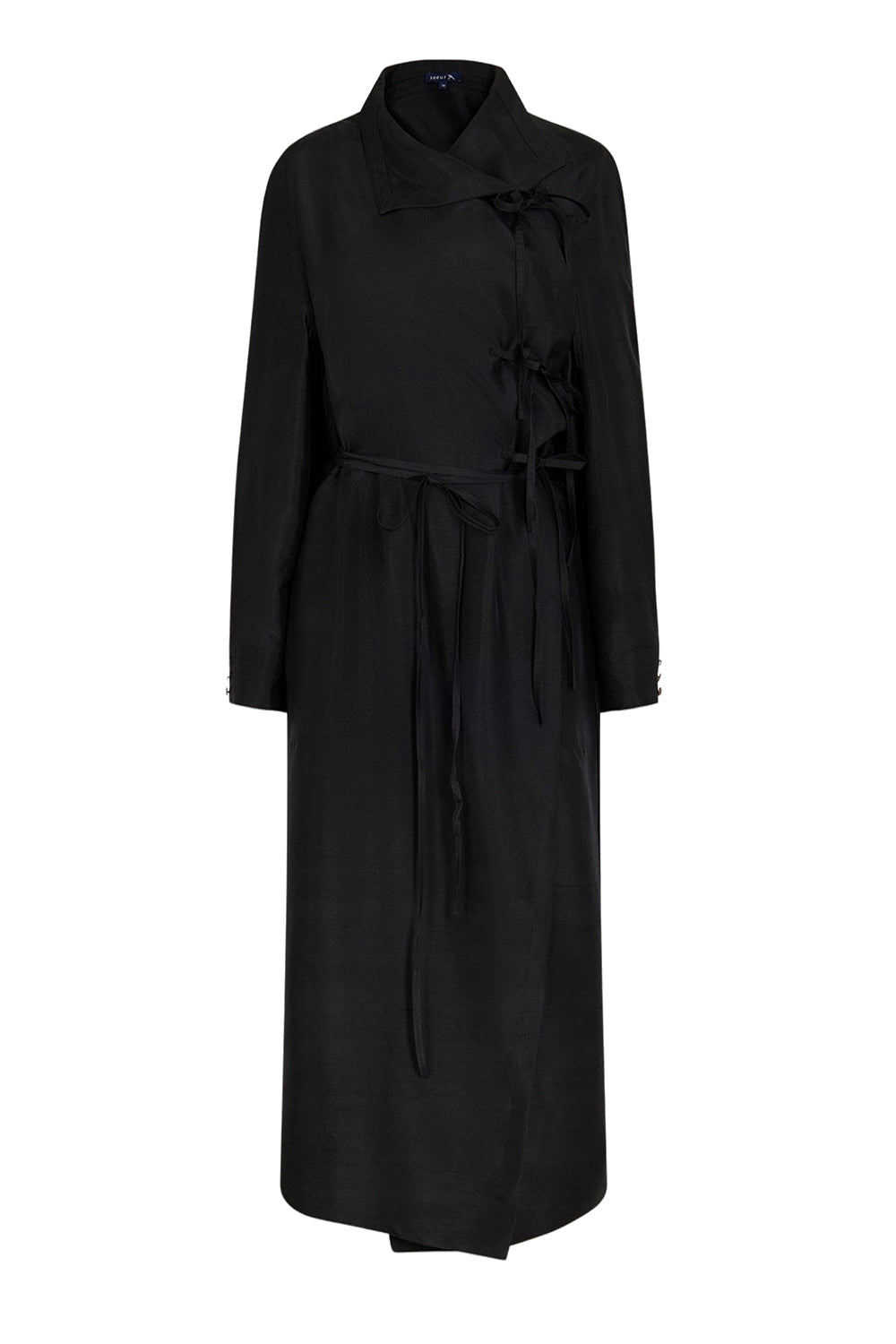 NOIR ROBE CHAINE & TRAME SUSIE