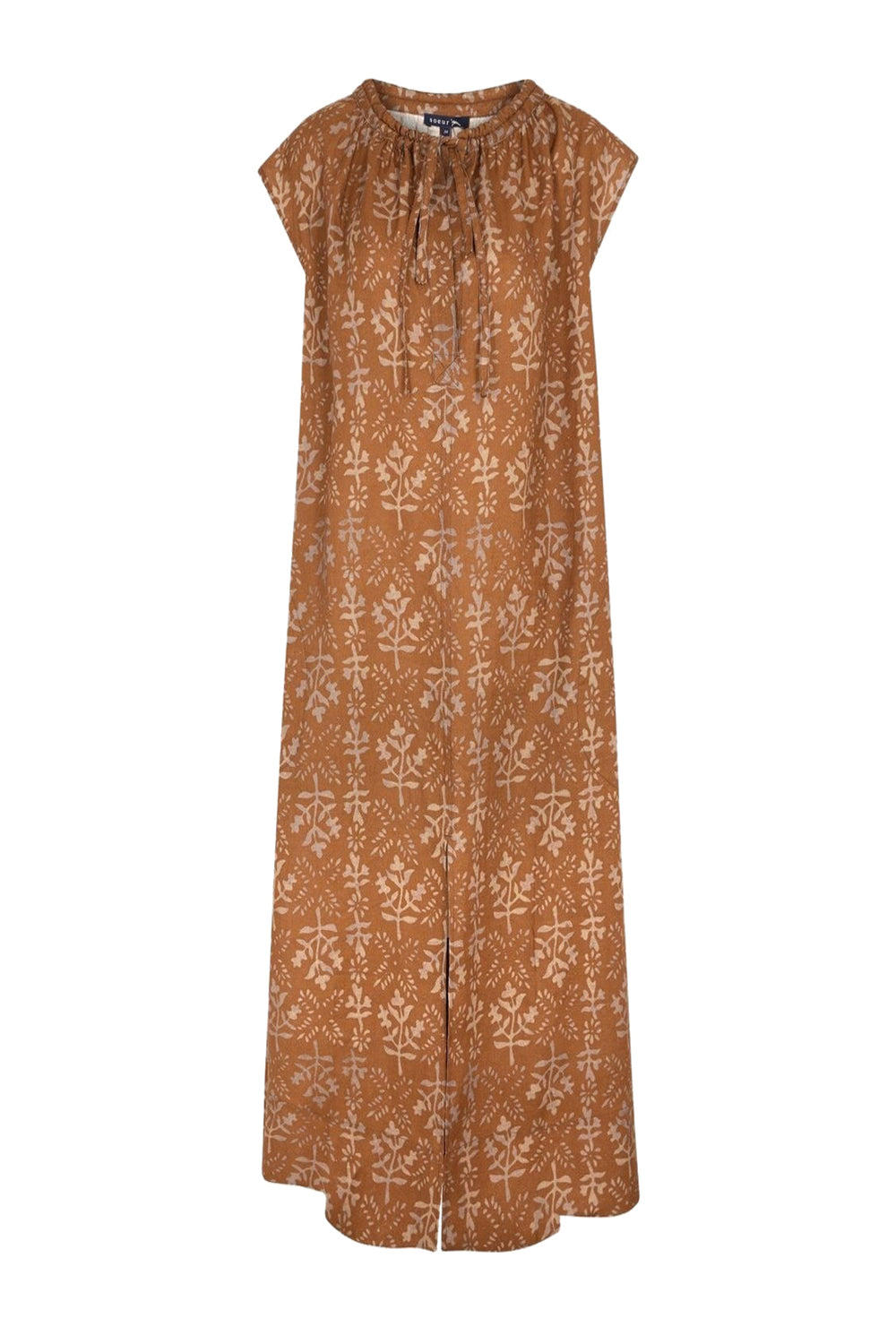 MARRON/PARME ROBE CHAINE & TRAME TAMARIS