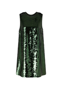 VERT ROBE CHAINE & TRAME VEDETTE