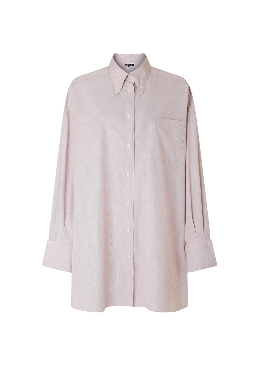 MARRON/ECRU ROBE CHAINE & TRAME AUTRICHE
