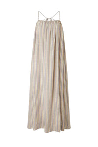 PARME/BEIGE ROBE CHAINE & TRAME ARIELLE